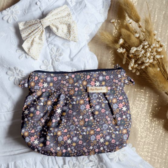 Mini pochette plissée seventies