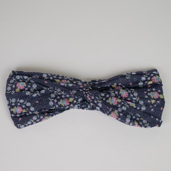 Bandeau croisé bébé 1 - 3 ans bleudana