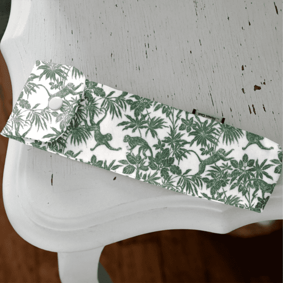 Pochette brosse à dents jungle vintage