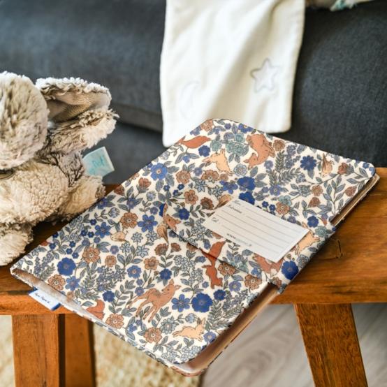 Protège carnet de santé comptine enchantée