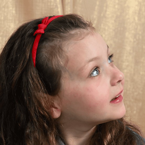 Serre-tête fin rouge