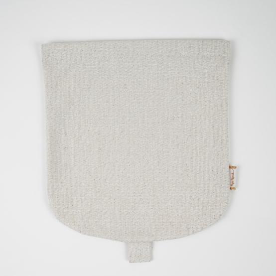 Rabat petite besace beige pailleté