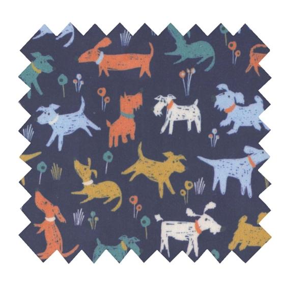 Coupon tissu enduit de 35cm  copain canin