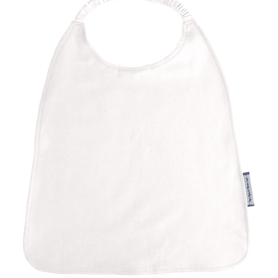 Serviette enfant élastique blanc