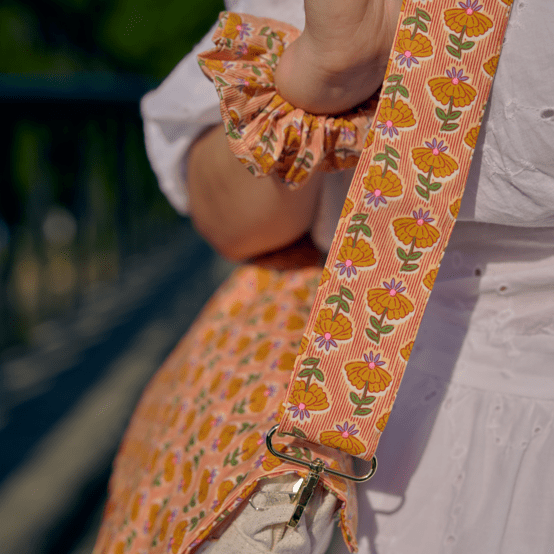 Bandoulière large shanti