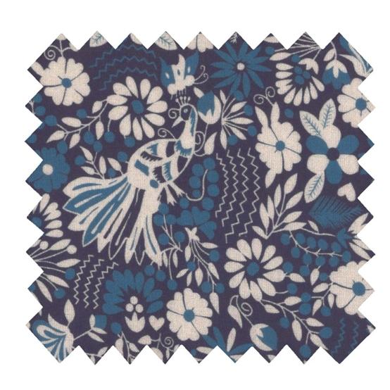 Coupon tissu enduit de 35cm  parade royale