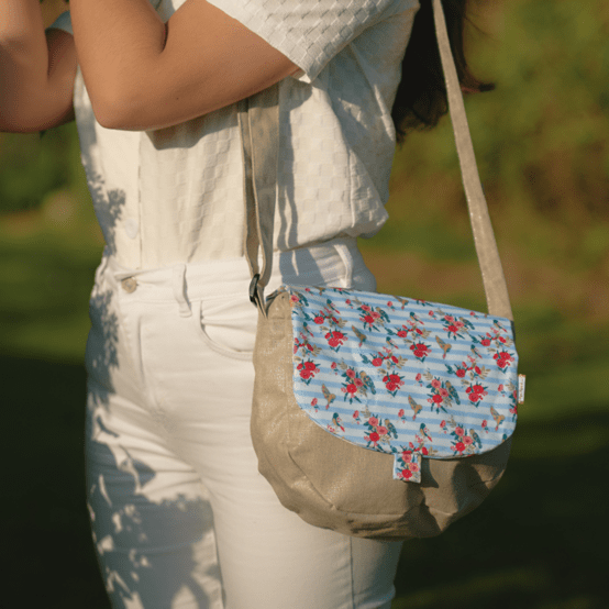 Rabat petite besace horizons fleuris