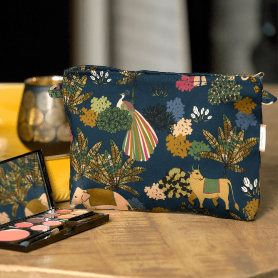 Pochette tissu eden indien