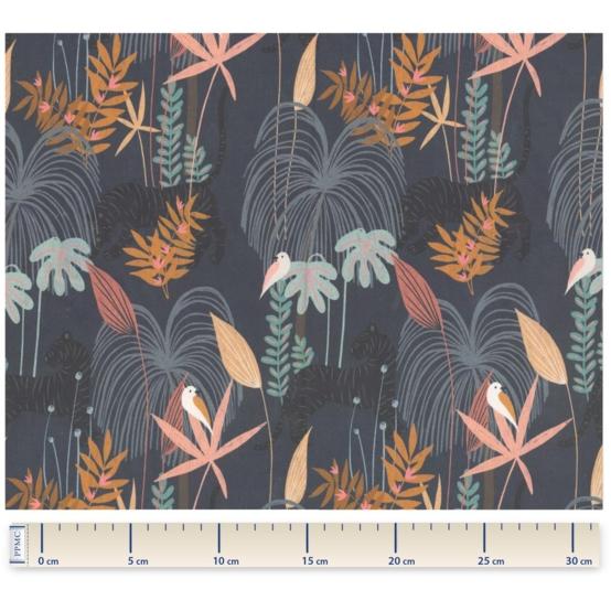 Tissu voile paradis sauvage