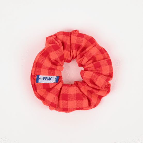 Petit Chouchou vichy rouge corail