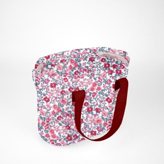 Sac Lunch Isotherme rose grenadine