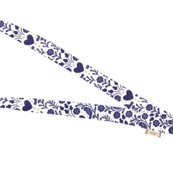 Porte-clés collier scandinavia bleu