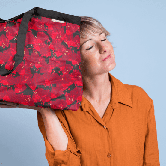 Sac cabas moyen féérie fuchsia