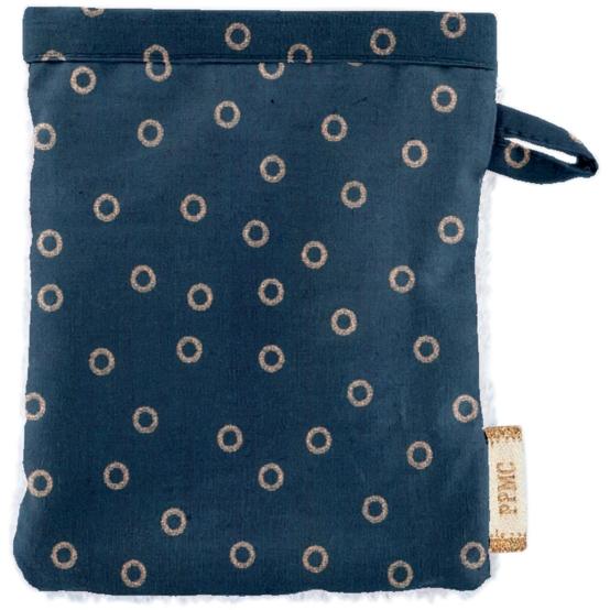 Mini-Gant Démaquillant bulle bronze marine