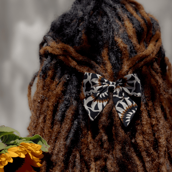 Barrette noeud papillon attrape soleil