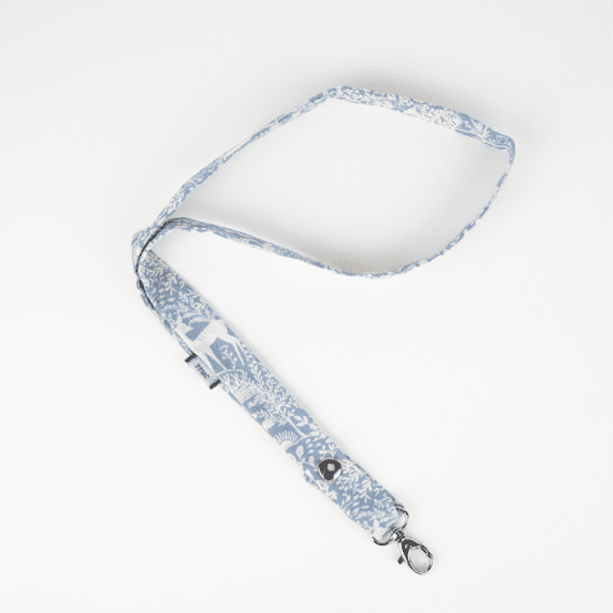 Porte-clés collier toile de biche