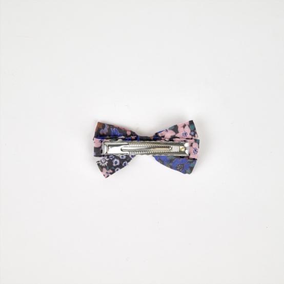 Barrette ruban petit  monet lilas