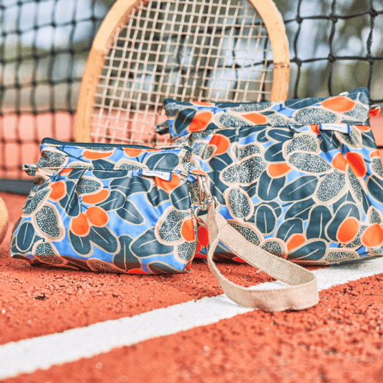 Pochette plissée kumquat party