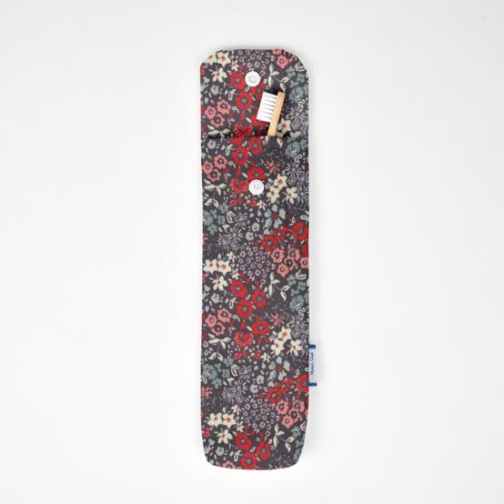 Pochette brosse à dents jardin d'aurore