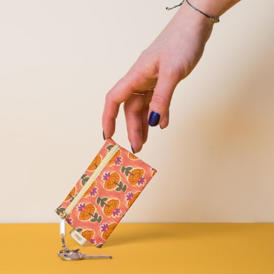 Pochette porte-clés shanti