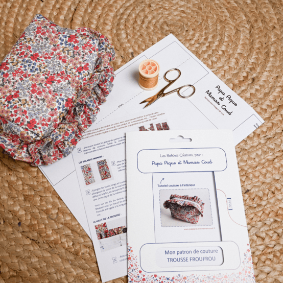 Patron Trousse Froufrou  