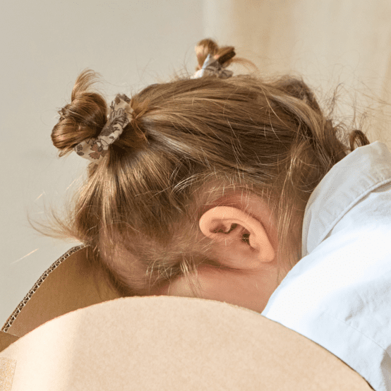 Elastiques Mousse Petit Noeud rêve de jasmin