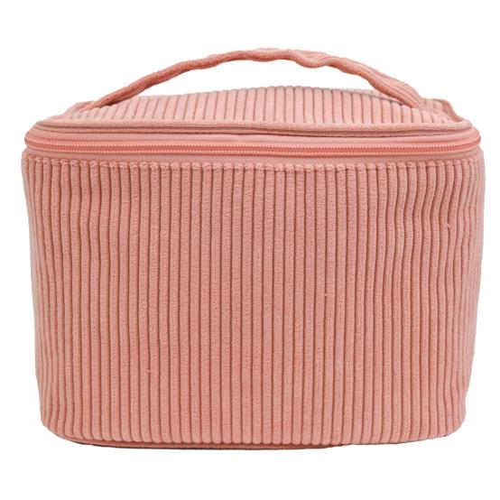 Vanity grand velours côtelé rose blush