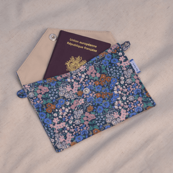 Pochette enveloppe moyenne monet lilas