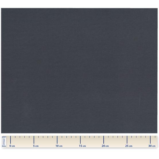 Tissu jersey rayé bleu et noir