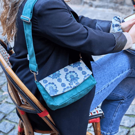 Rabat sac compagnon lotus vert