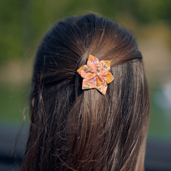 Barrette fleur étoile shanti