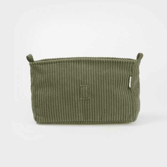 Base sac compagnon  velours côtelé large kaki