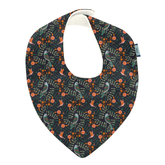 Bavoir bandana birdy
