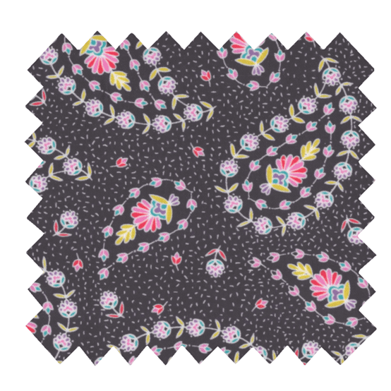 Coupon tissu enduit de 35cm  bleudana