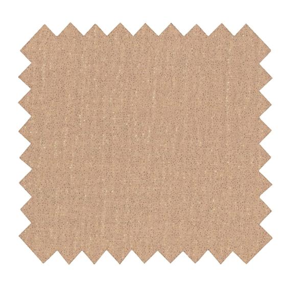 Coupon tissu 1 m gaze pailletée camel
