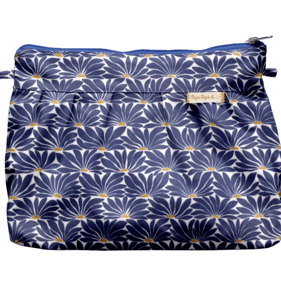 Pochette plissée soleil levant
