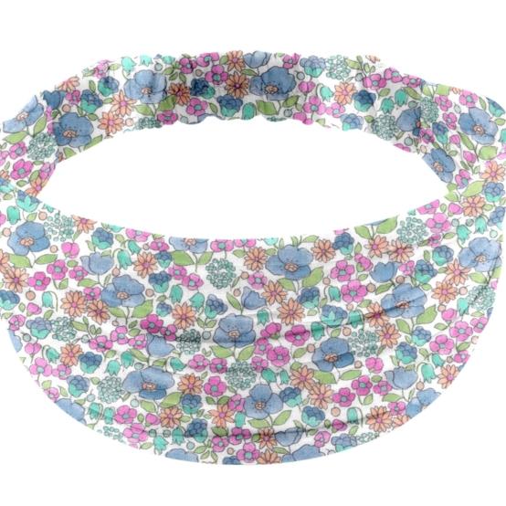 Bandeau fichu Enfant pastel fleuri
