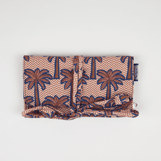 Pochette à bijoux palmeraie