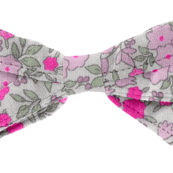 Barrette ruban serenade fluo