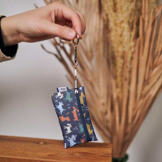 Pochette porte-clés copain canin