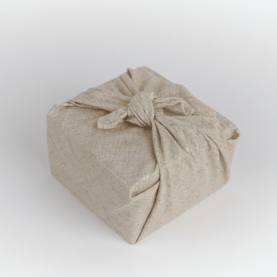 Furoshiki moyen 48 x 48 cm  lin pailleté