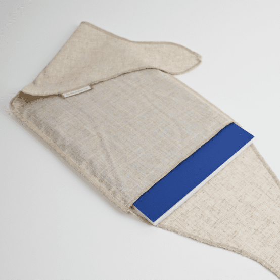 Fupochiki L (22 x 28 cm)  lin pailleté