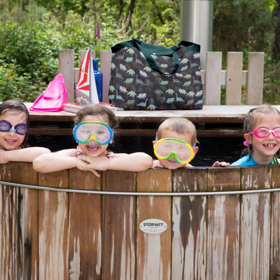 Sac cabas grand jurassic dino marine