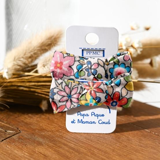 Elastiques Mousse Petit Noeud mille et une fleurs
