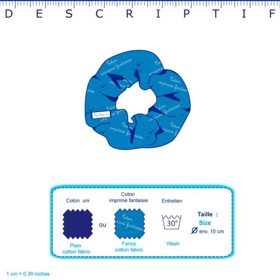 Chouchou gaze pois or kaki