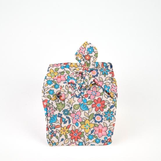 Furoshiki petit 35 x 35 cm mille et une fleurs