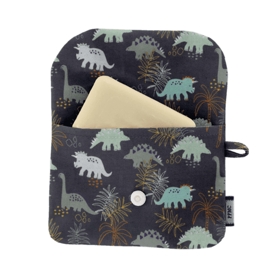 Pochette Savon jurassic dino marine