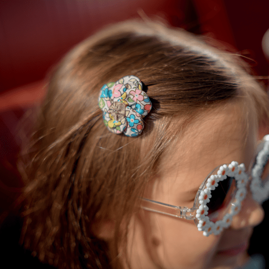 Mini Barrette Pétales de Fleur mille et une fleurs
