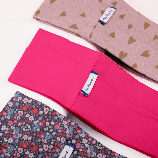 Bandeau jersey fuchsia