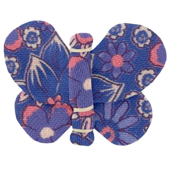 Barrette petit papillon lavandula